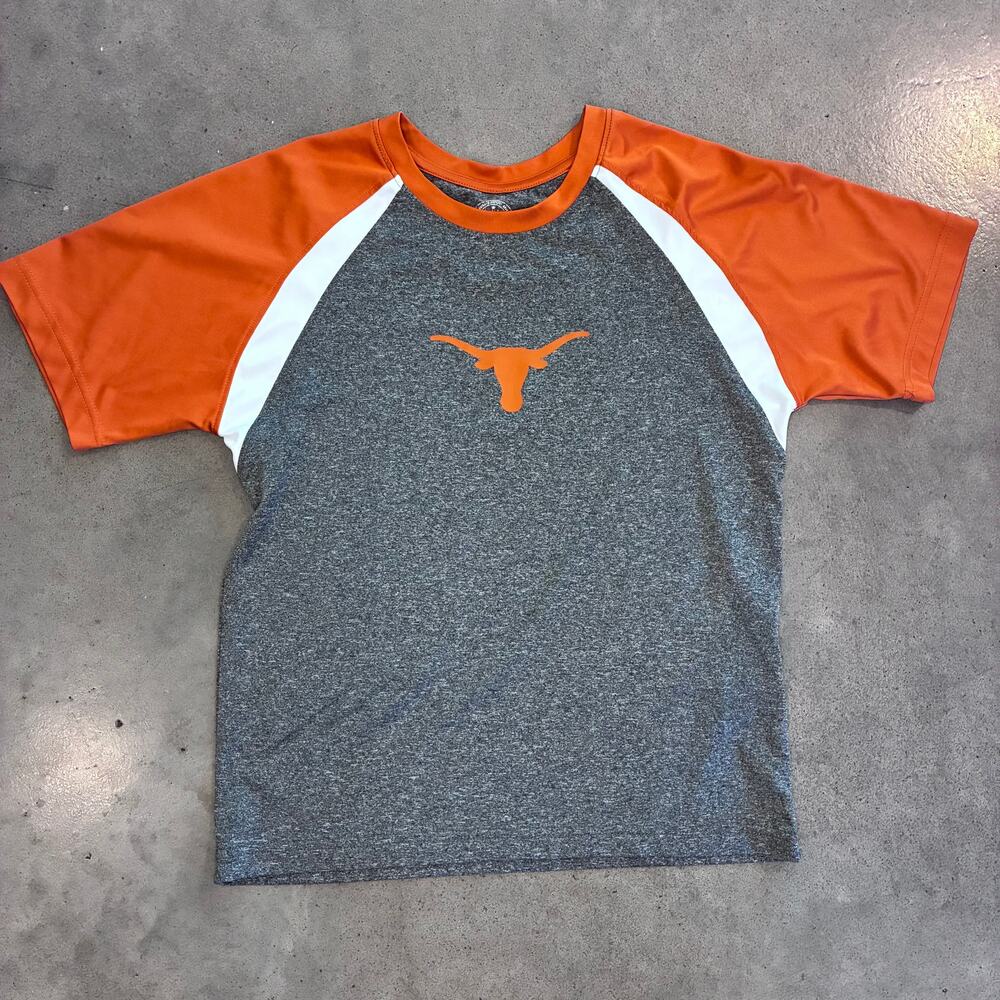 Rivalry Threads UT Austin Texas Longhorns sports shirt youth boys large 12